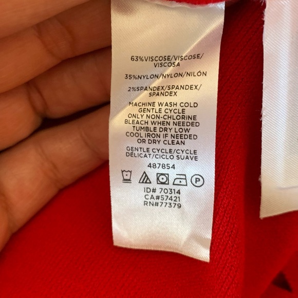 ANN TAYLOR LASER CUT  DRESS SIZE MP - Picture 6 of 9